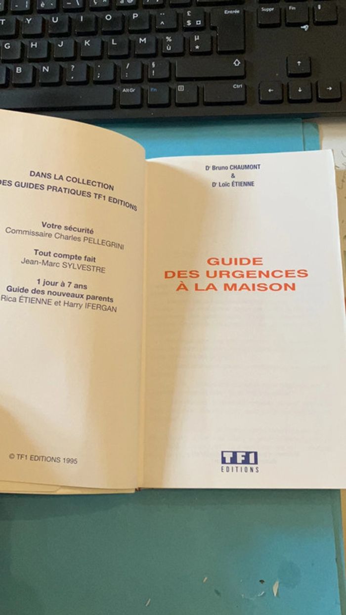 Livre . Le guide des urgences à la Maison. - photo numéro 4