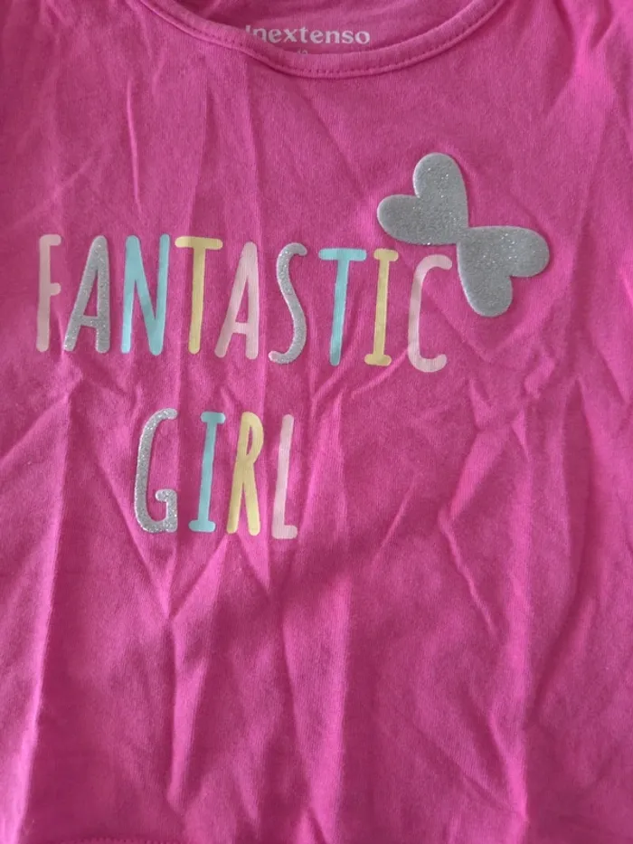 Tshirt fantastic girl 12 mois - photo numéro 2