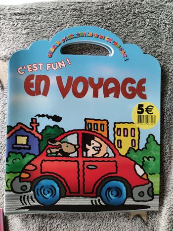Livre d'activités C'est fun en voyage