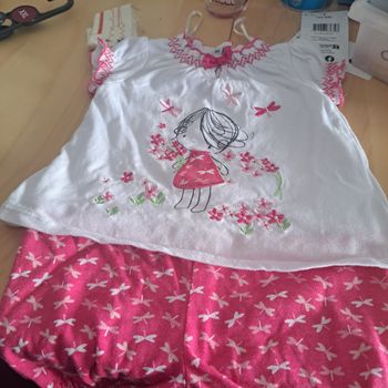 ensemble 3 mois fille