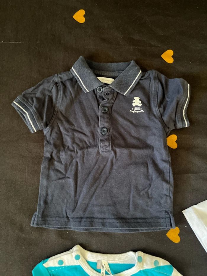 Lot t-shirt 6 mois - photo numéro 4
