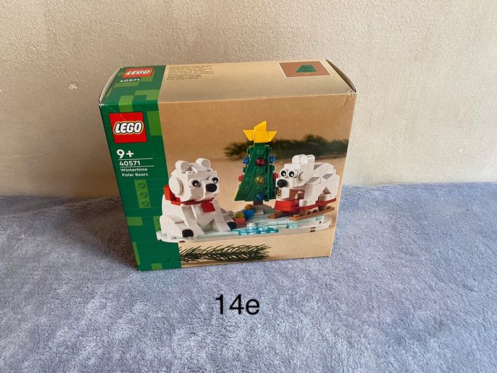 Boîte lego 40571 les ours polaires
