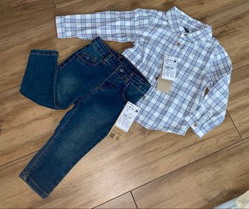 Ensemble chemise 18mois