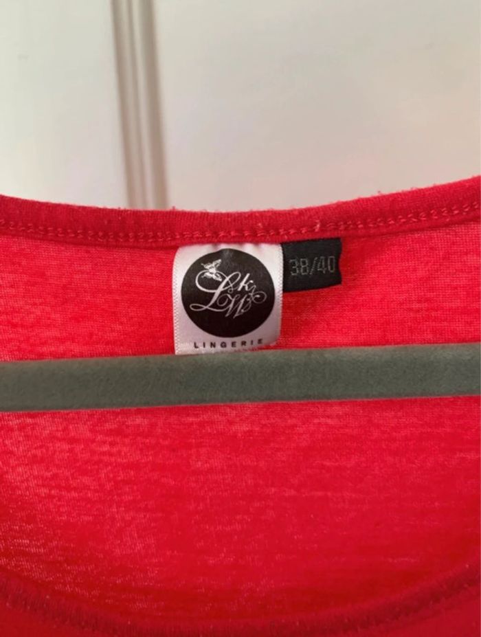 Débardeur de nuit rouge femme - Taille M Sans marque - photo numéro 4
