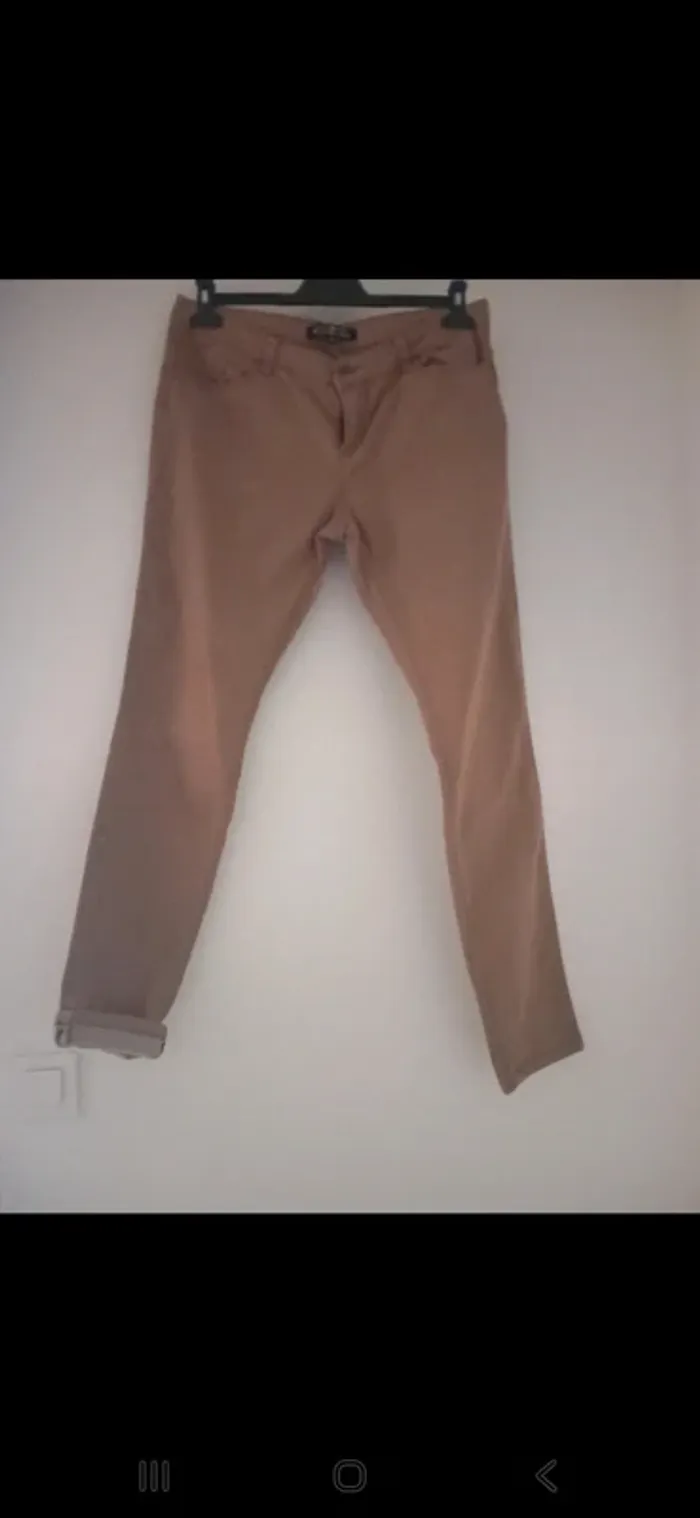 Jean camel Cache Cache – Taille 42