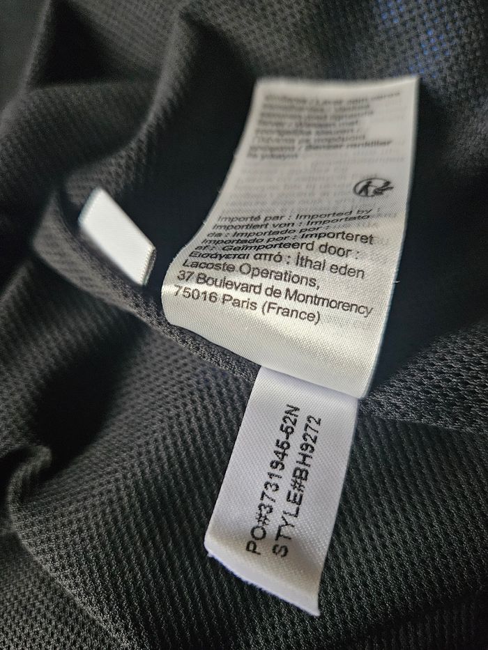 Veste L lacoste - photo numéro 6