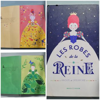 Superbe livre très grand format 👗 Les Robes de la Reine 👑