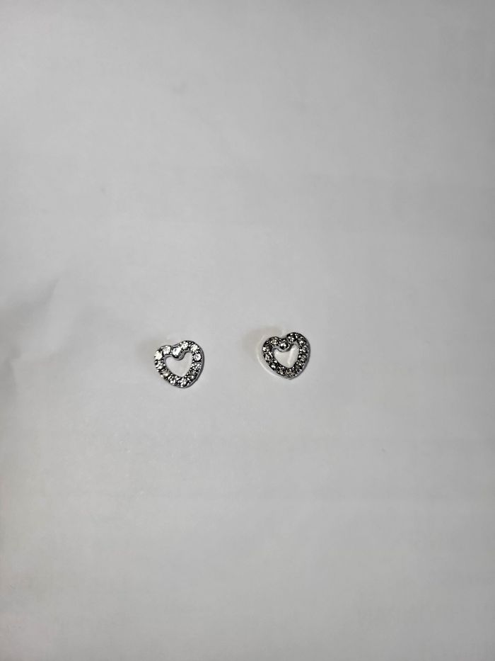 Boucles d'oreilles coeur - photo numéro 5