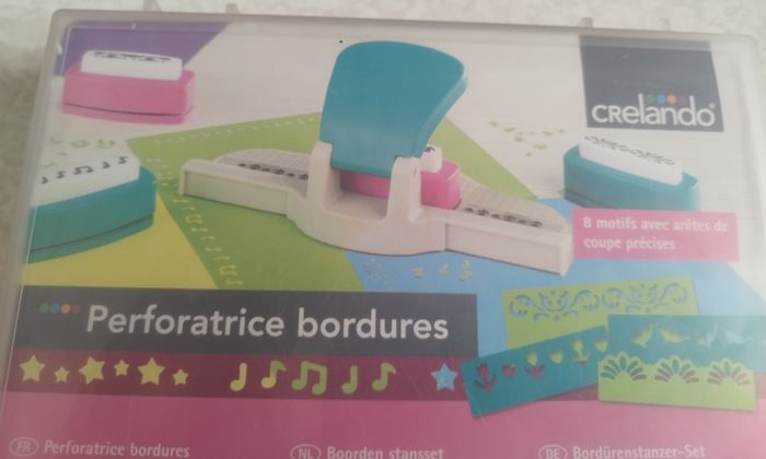 Jeu de création 8 Perforatrice bordures neuf - photo numéro 8