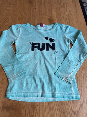T shirt ML fille taille 104/110