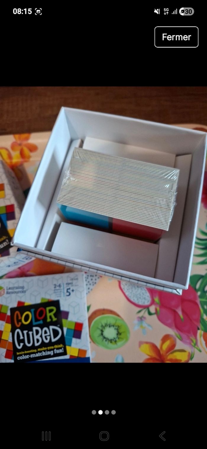 Jeu Color Cubed Learning Resources neuf - photo numéro 2