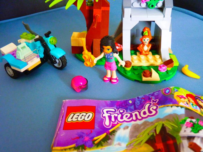 Lego friends La moto secours jungle jouet Fille boite 41032 TBE - photo numéro 2