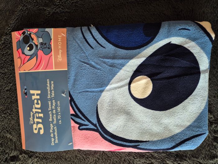 serviette de bain lilo et stitch - photo numéro 2