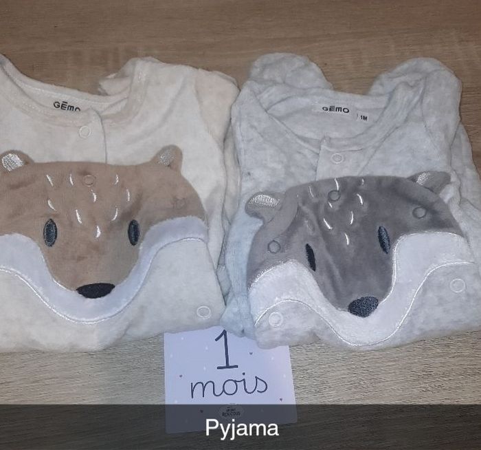 Pyjama garçon 1 mois - photo numéro 2