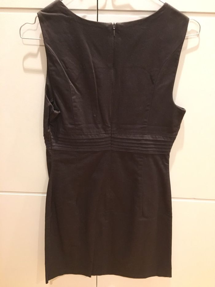 Robe 3 trous marron Camaïeu taille 38 - photo numéro 2