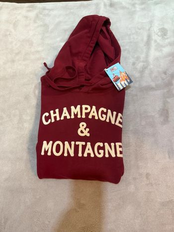 MC2 Saint Barth - Sweat à capuche, bordeau, taille XL