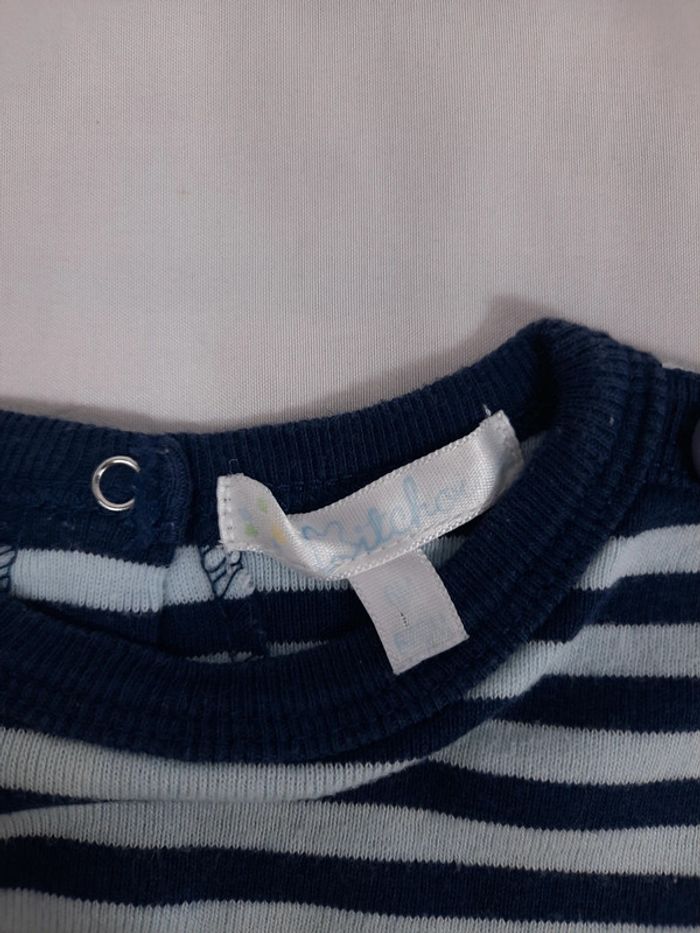 Tee shirt manches longues kitchoun, 6 mois - photo numéro 2