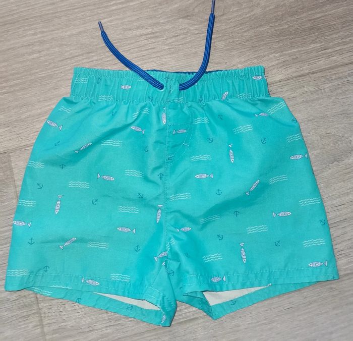 Short de bain garçon 18 mois