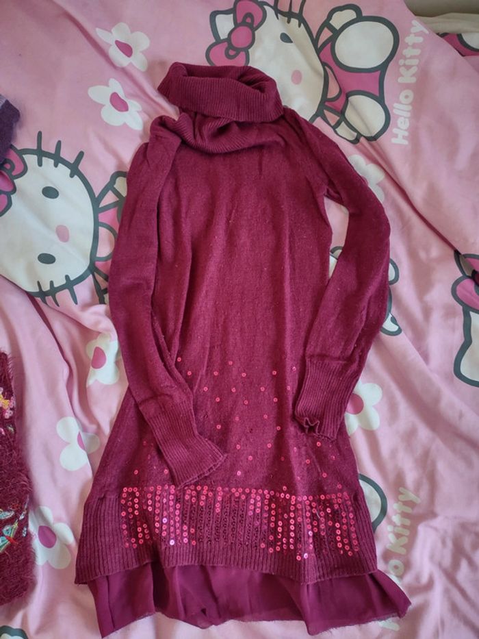 Robe tunique col roulé Idexe - photo numéro 4