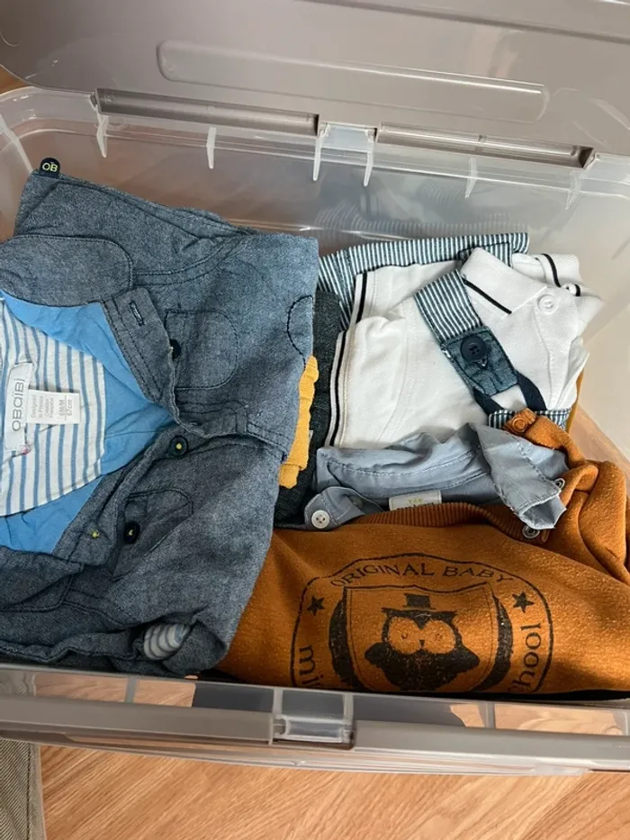 🩵 Gros lot vêtements bébé garçon 6 mois 🩵 - photo numéro 2