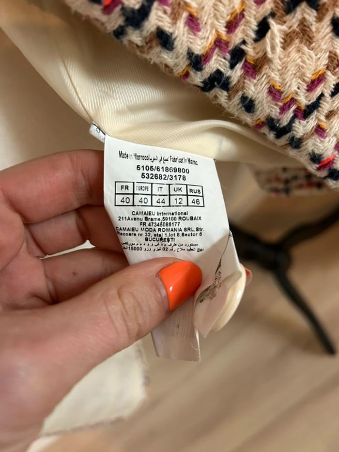 Manteau Camaïeu taille 40 - photo numéro 5