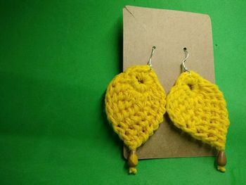 Boucles d'oreilles feuilles 🍃