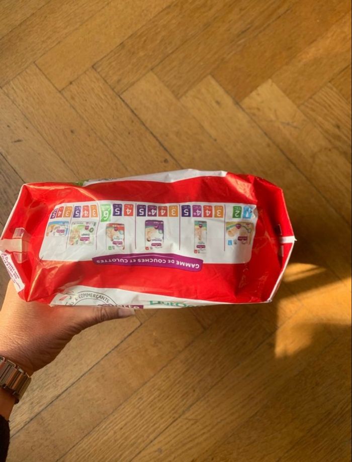 Couches pommette autonomy up taille 6 neuf non ouvert - photo numéro 4