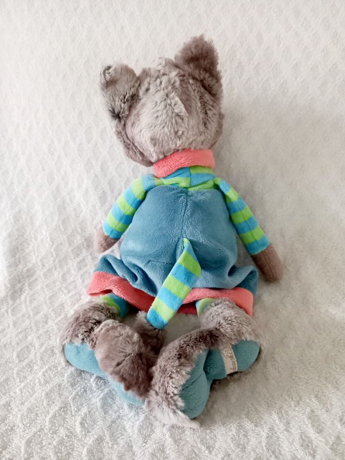 Peluche doudou loup Bukowski - photo numéro 2