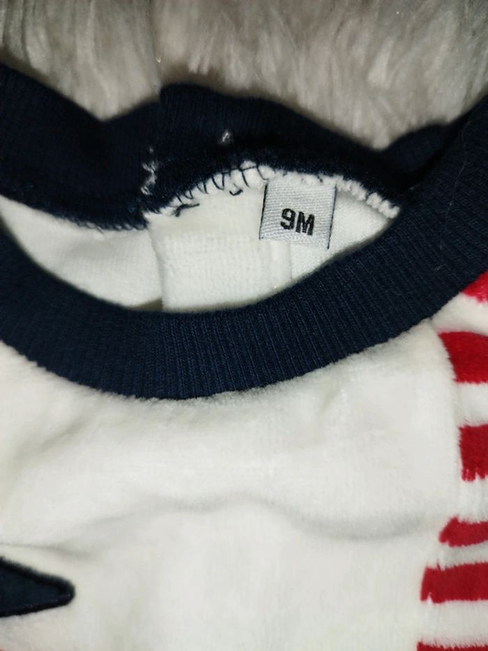 Ensemble pyjama velours bébé - photo numéro 3