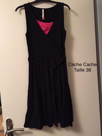 Robe noire Cache Cache Taille 38