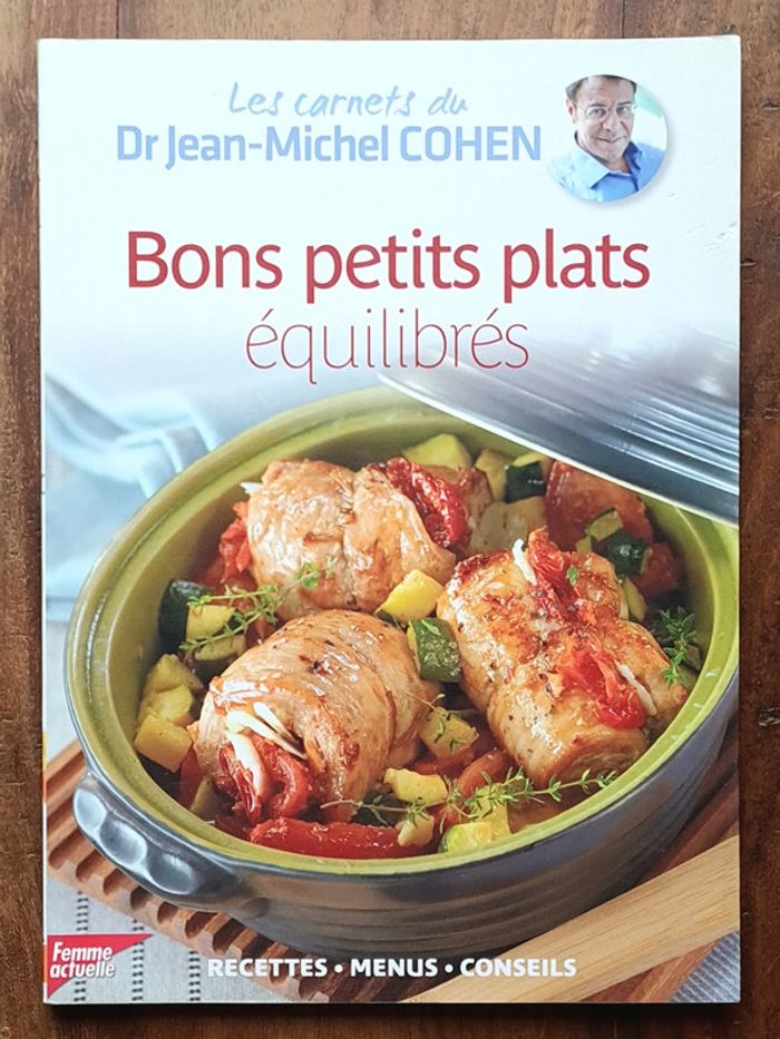 Lot 2 Livres, Dr Jean-Michel Cohen, Choco-Light Et Bons Petits Plats Equilibrés - photo numéro 4