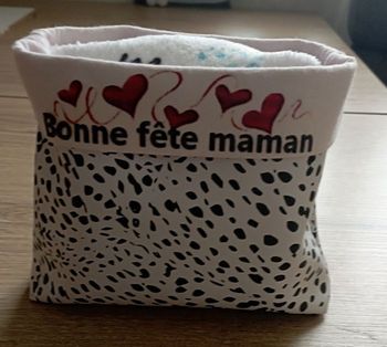 Panière bonne fête maman