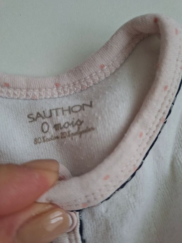 Pyjama velour sauthon - photo numéro 3