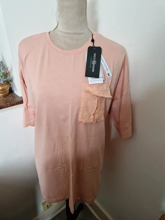 Tee shirt west mark taille xl over size