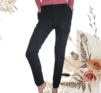 Pantalon cargo en Lyocell IKKS 34 / 36