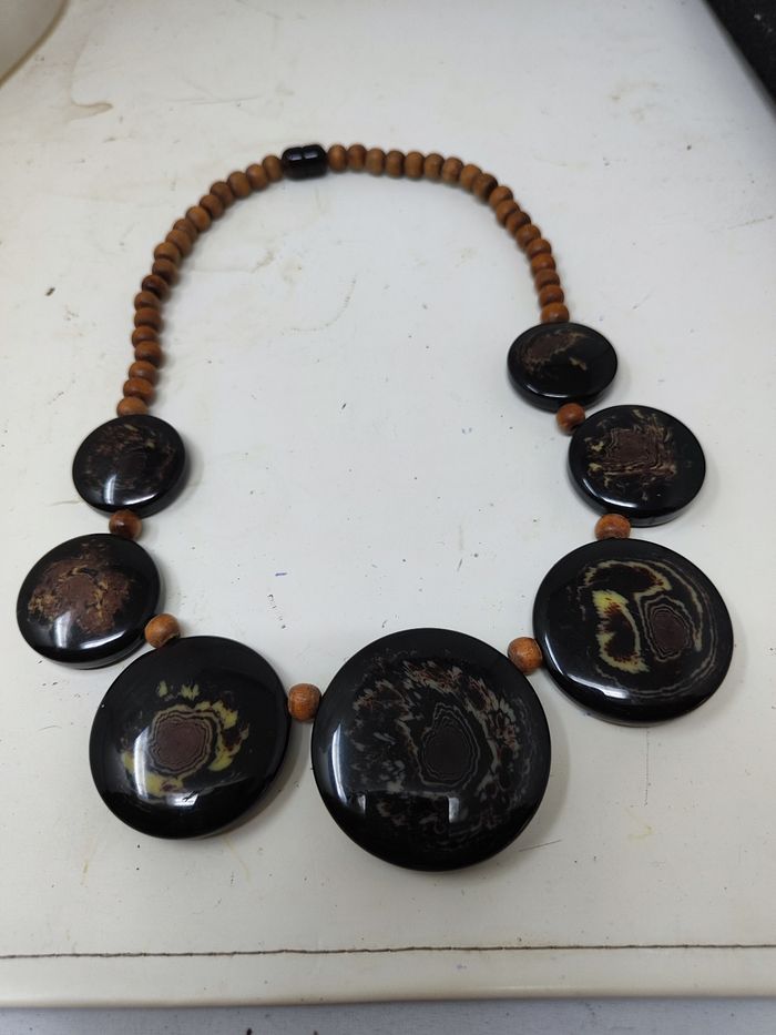 Collier tibétain ras-du-cou - photo numéro 4