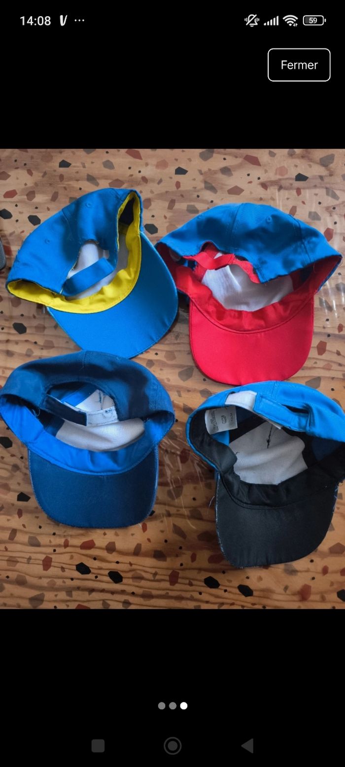 Lot casquette - photo numéro 3