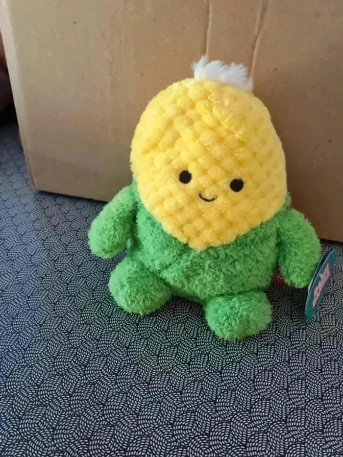 Peluche colby le maïs