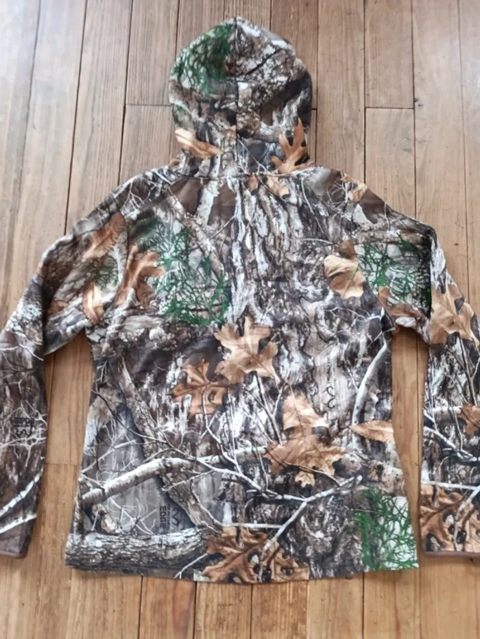 Sweat à capuche Realtree edge camo thermique - photo numéro 9