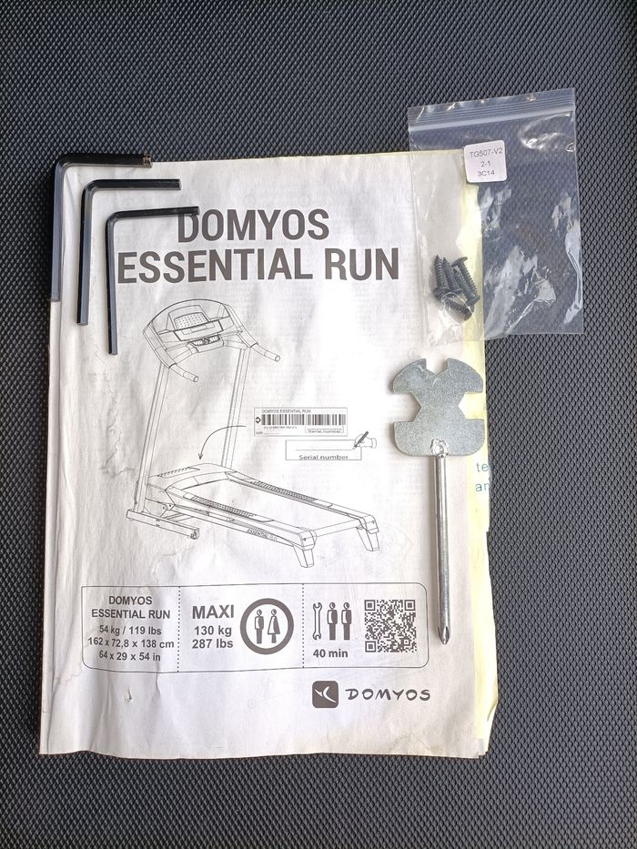 Tapis de course Domyos Essential Run - 8 programmes jusqu'à 14 km/h - photo numéro 6