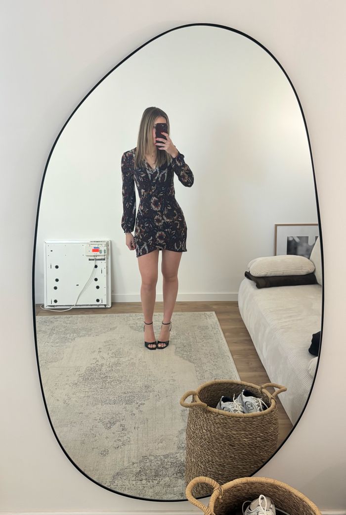Robe noire à motif Zohoha femme taille S