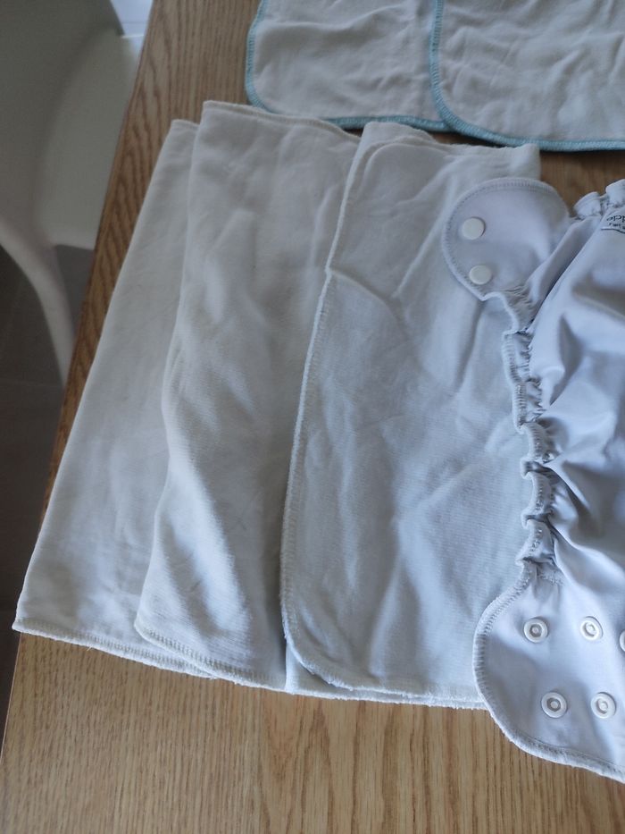 Lot couches applecheek et inserts - photo numéro 3