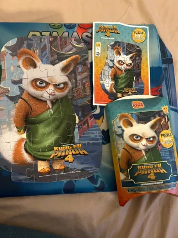 Puzzle king fu panda 4 Burger King