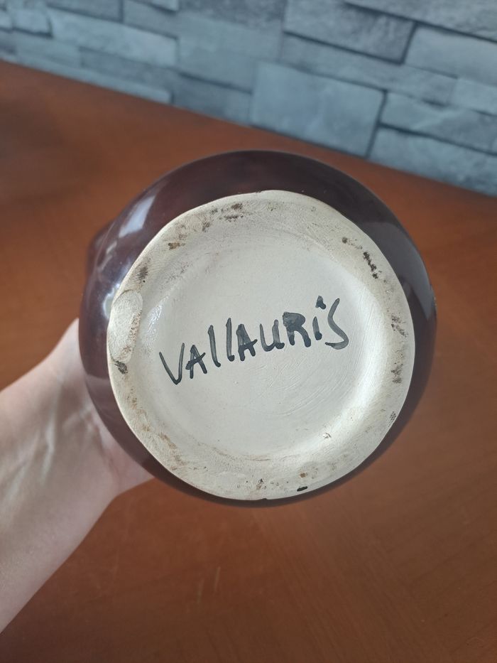 Petit pichet marron vert Vallauris - photo numéro 8