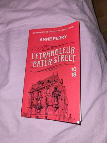 L étrangleur de Cater Street Anne Perry