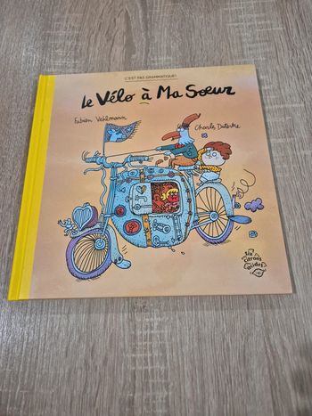 Livre Le vélo à ma sœur Fabien Vehlmann