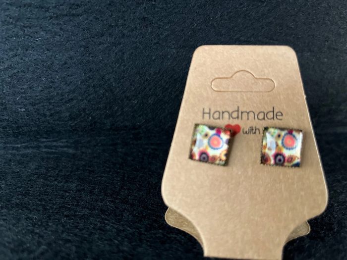 Boucles d’oreilles puces neuves - photo numéro 3