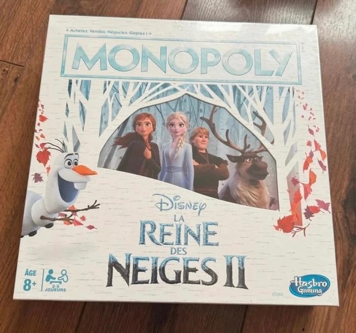 Monopoly Reine des neiges 2 neuf
