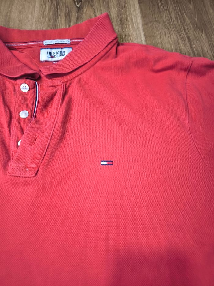 Polo rouge tommy Hilfiger, taille xxl, très bon état - photo numéro 5