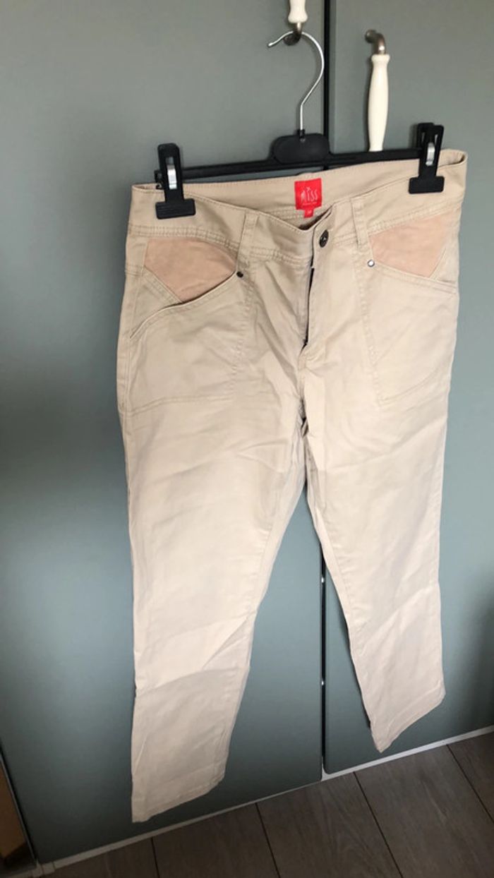 Pantalon Beige